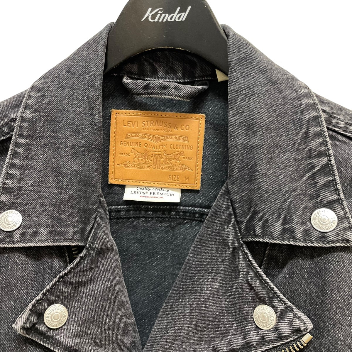 Levi's ダークデニムジャケット Levi's デニムジャケット gジャン Levi's/リーバイス SHRUNKEN
