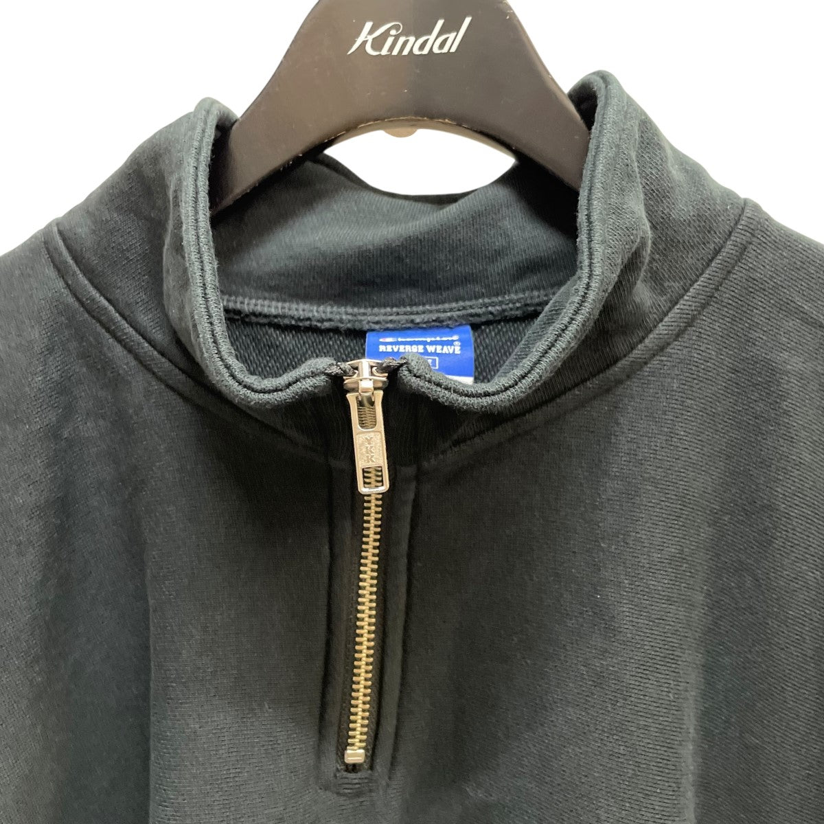 Champion×WIND AND SEA ショートスリーブハーフジップスウェットC8-Z022 古着・中古-3枚目のアイテム画像