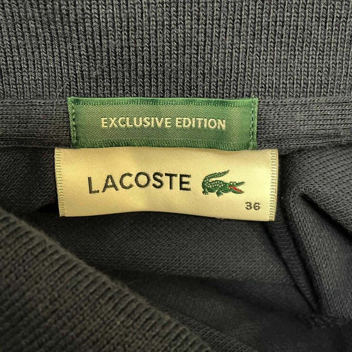 LACOSTE×GLR ショートスリーブロングワンピースEF027J EF027J