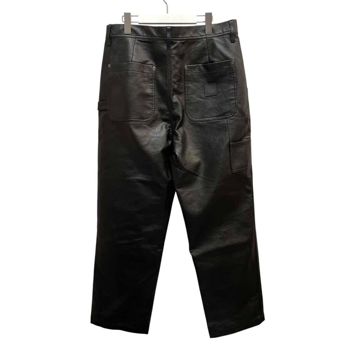 HUF PLANTLIFE PAINTER PANT レザーパンツ HUF(ハフ) PLANTLIFE PAINTER PANTレザーパンツ ブラウン サイズ