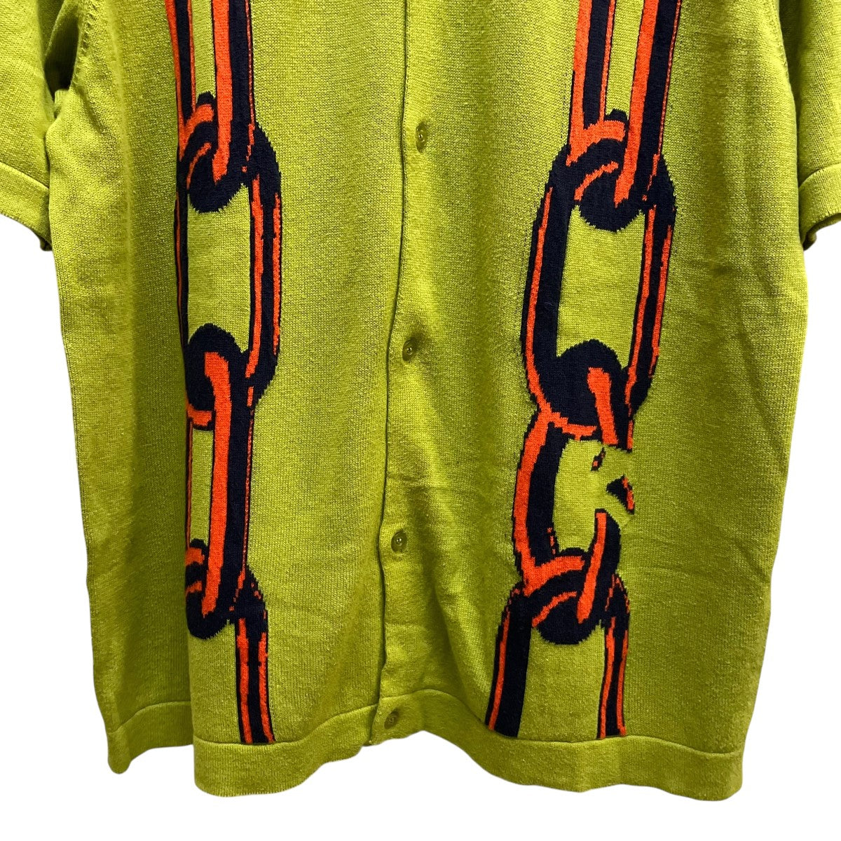 HUF KN00449半袖ニット 古着・中古-5枚目のアイテム画像