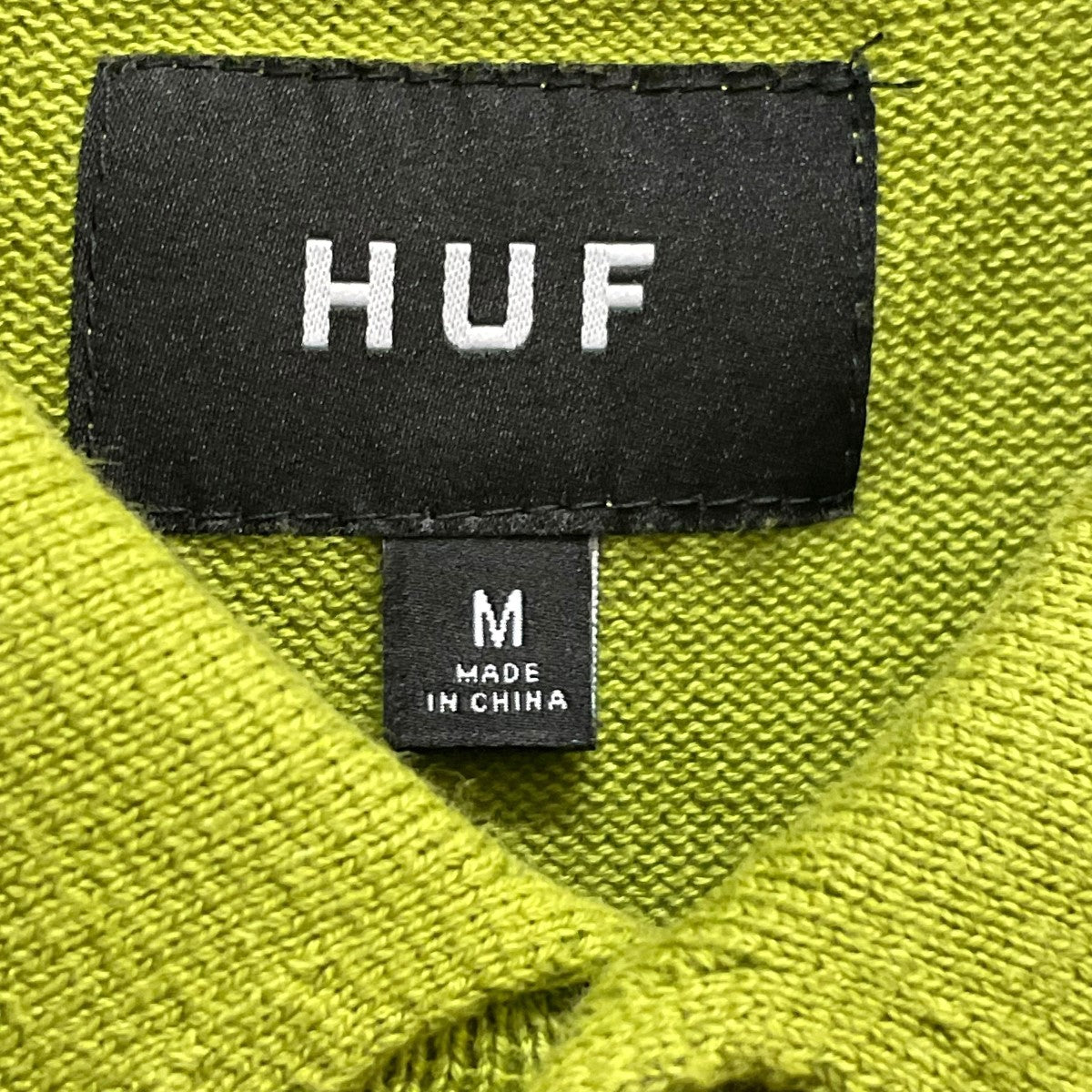 HUF KN00449半袖ニット 古着・中古-6枚目のアイテム画像