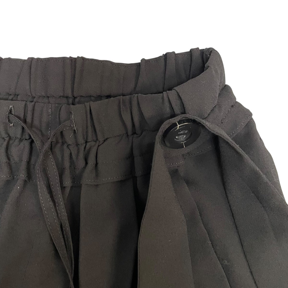 ENFOLD タック入りパンツ　ブラック38 エンフォルド※ENFOLD タック入り パンツ 38/定価¥20,900※新品