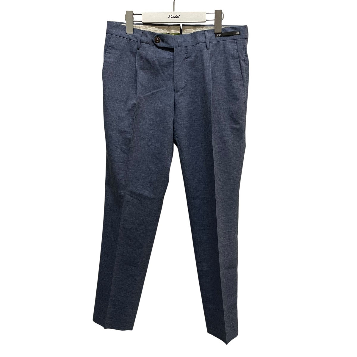 【美品】PT01 ウーノ スラックス ダークグレー 48 PT01（ピーティーゼロウーノ）中古・古着オンライン通販