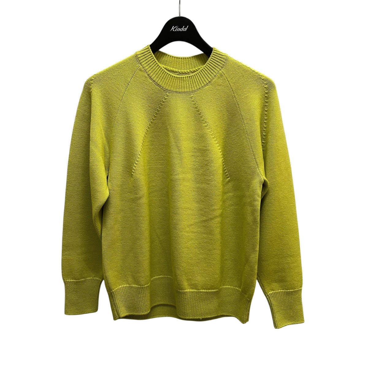 BATONER SIGNATURE AGING WOOL CREW NECKニットBN-23FL-035 古着・中古-1枚目のアイテム画像