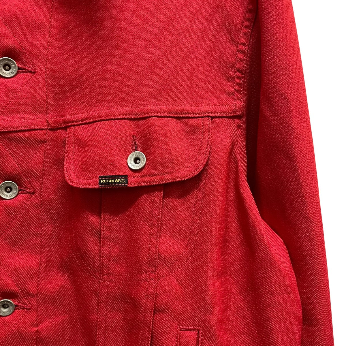 DAIRIKU(ダイリク) Regular Polyester Jacket レッド サイズ L