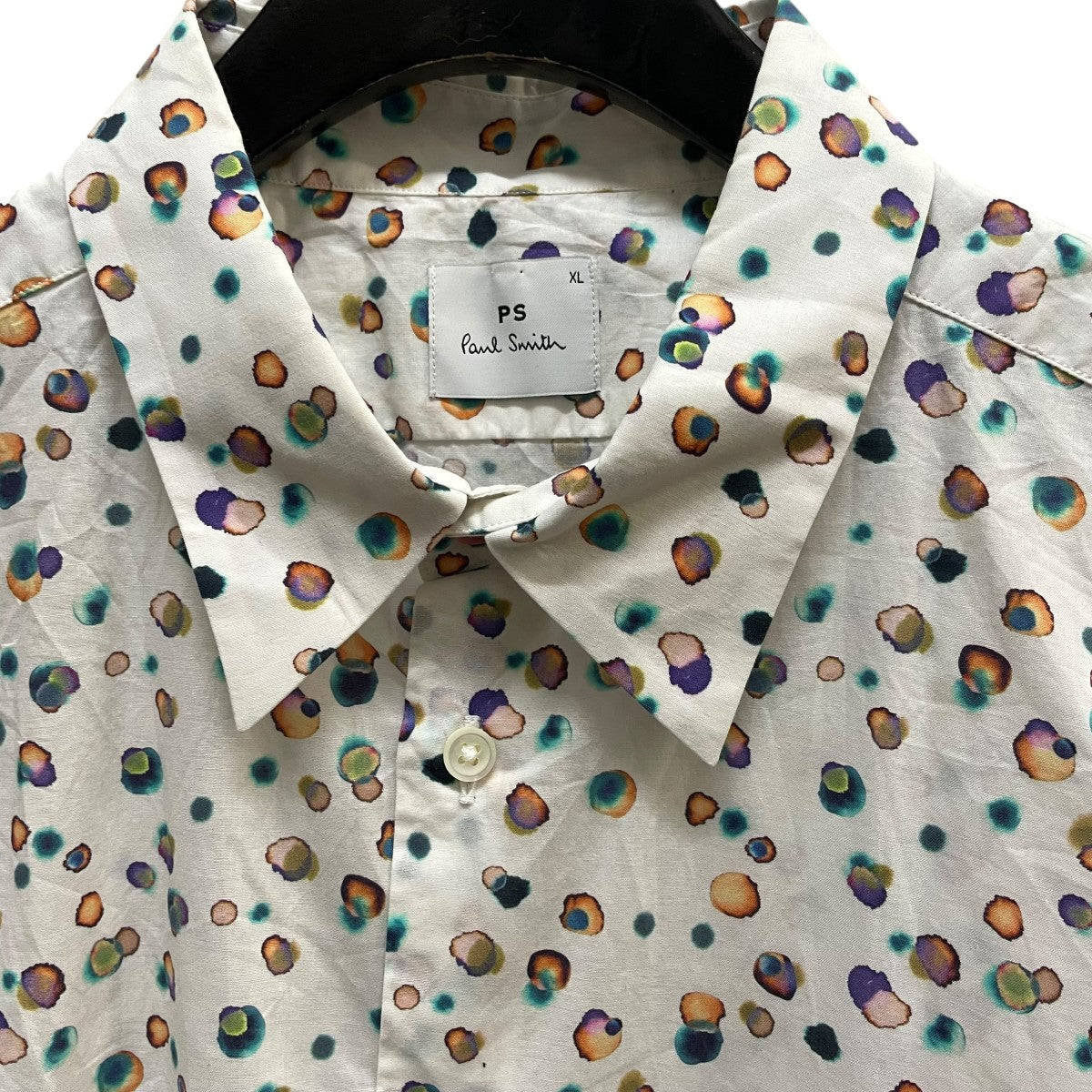 PS Paul Smith（ピーエスポールスミス）の半袖総柄シャツ　Mサイズ PS Paul Smith（ピーエスポールスミス）の半袖総柄シャツ M