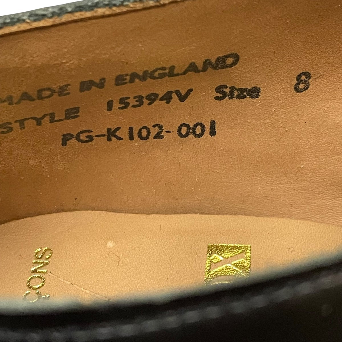 デ・グズマン GEORGE COX×COMME des GARCONS HOMME PLUS レザーシューズ15394V
