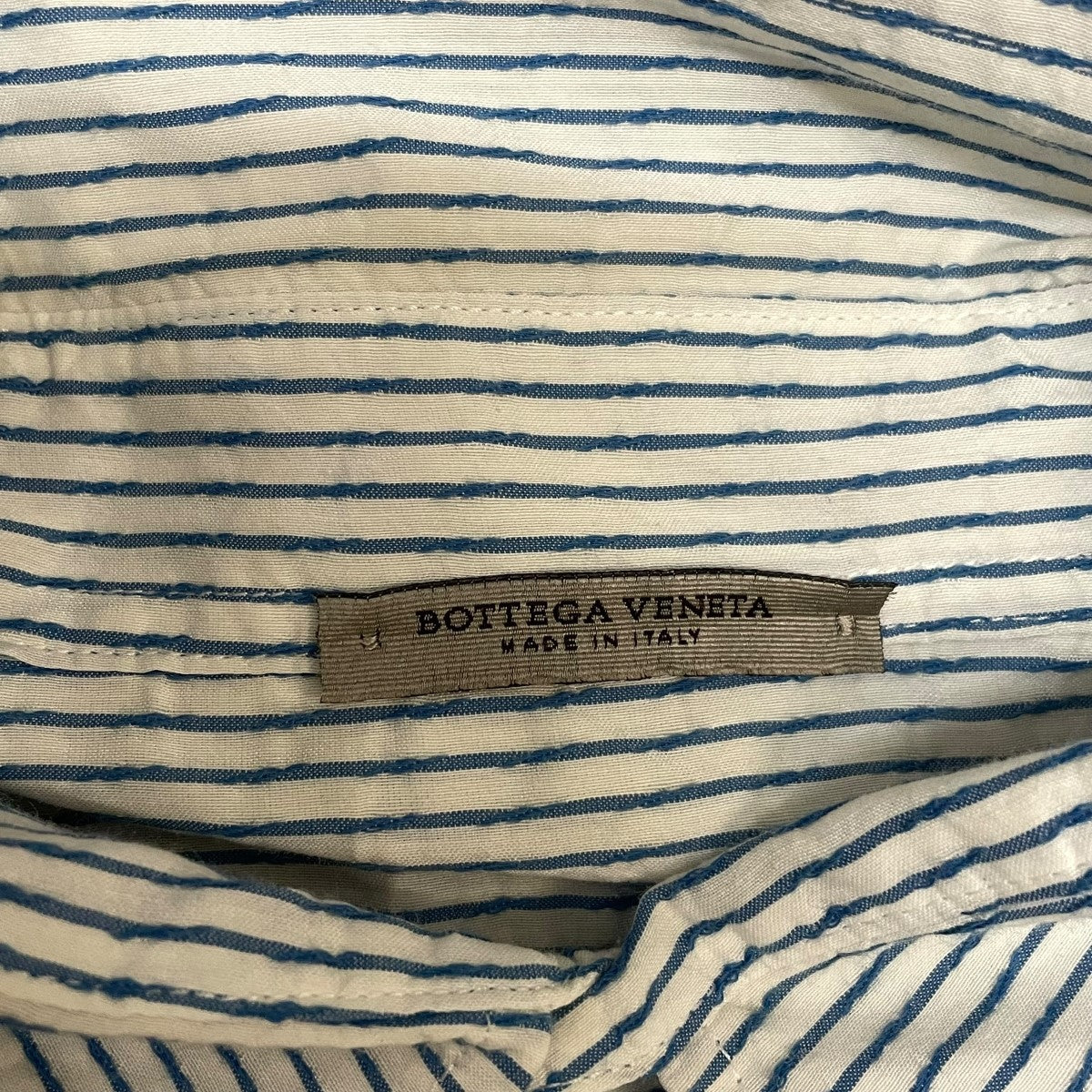 【国内発送】BOTTEGA VENETA ストライプ コットン Tシャツ 国内発送】BOTTEGA VENETA ストライプ コットン Tシャツ