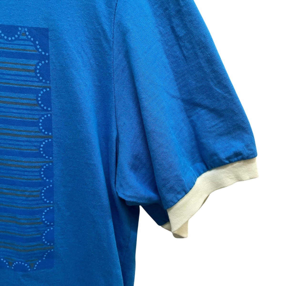 WALES BONNER HORIZON BLUEリンガーTシャツ 古着・中古-4枚目のアイテム画像