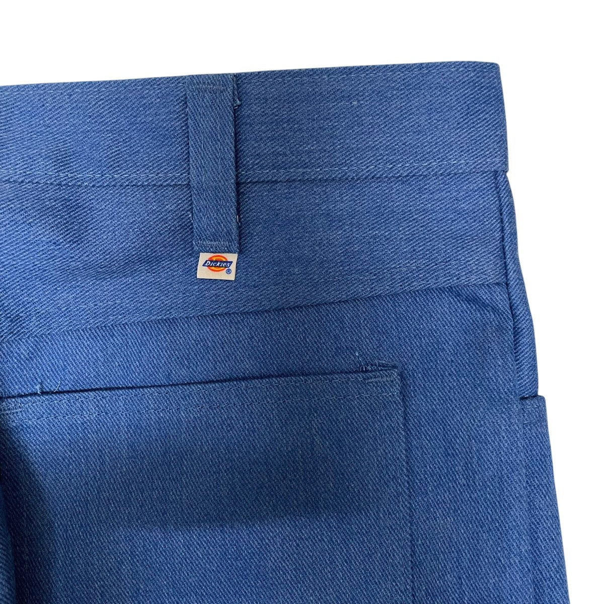 70s Dickies twill flare pants usa製 Dickies(ディッキーズ) 70sWESTERN FLARE JEANSパンツ ブルー
