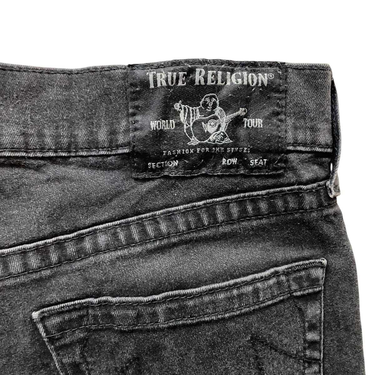 TRUE RELIGION(トゥルーレリジョン) デニムパンツ ブラック