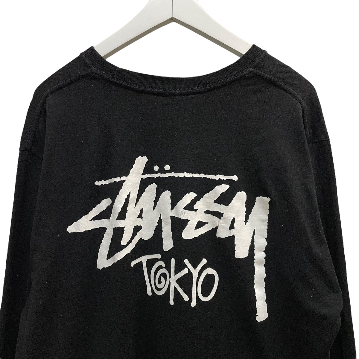 Stussy 長袖カットソー ブラック stussy(ステューシー) 長袖カットソー ブラック サイズ L