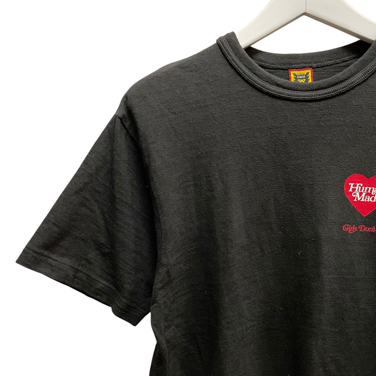 【美品】Human Made×Girls Don't Cry長袖カットソー 古着 HUMAN MADE×GIRLS DON'T CRY GEARS FOR FUTURISTIC TEENAGERS