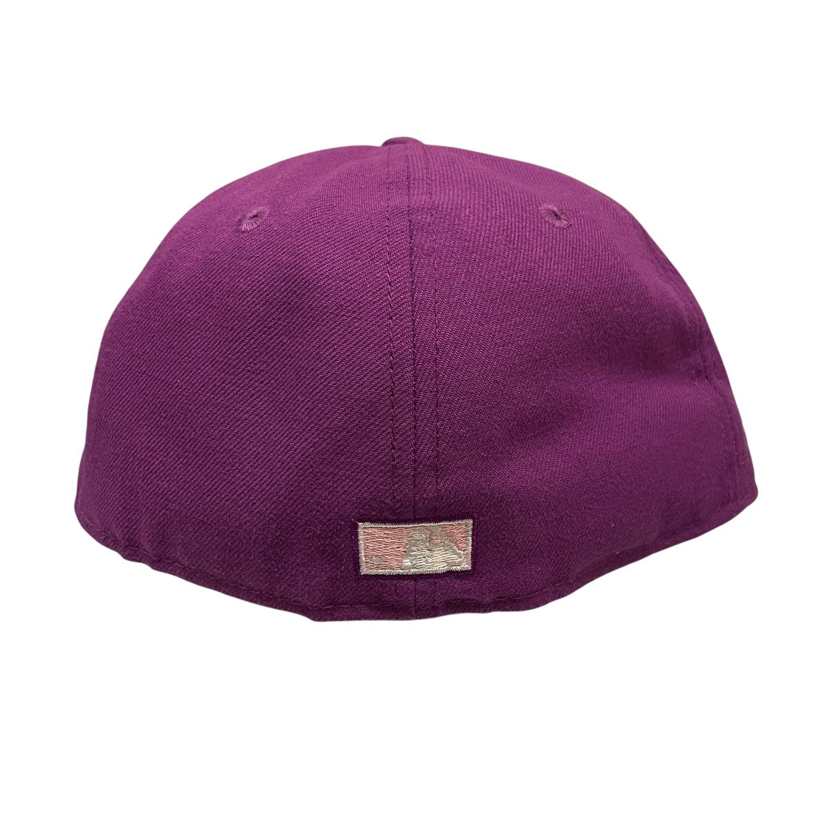 【珍品】ニューエラ　newera キャップ　パープル　麻　フリーサイズ 珍品】ニューエラ newera キャップ パープル 麻 フリーサイズ