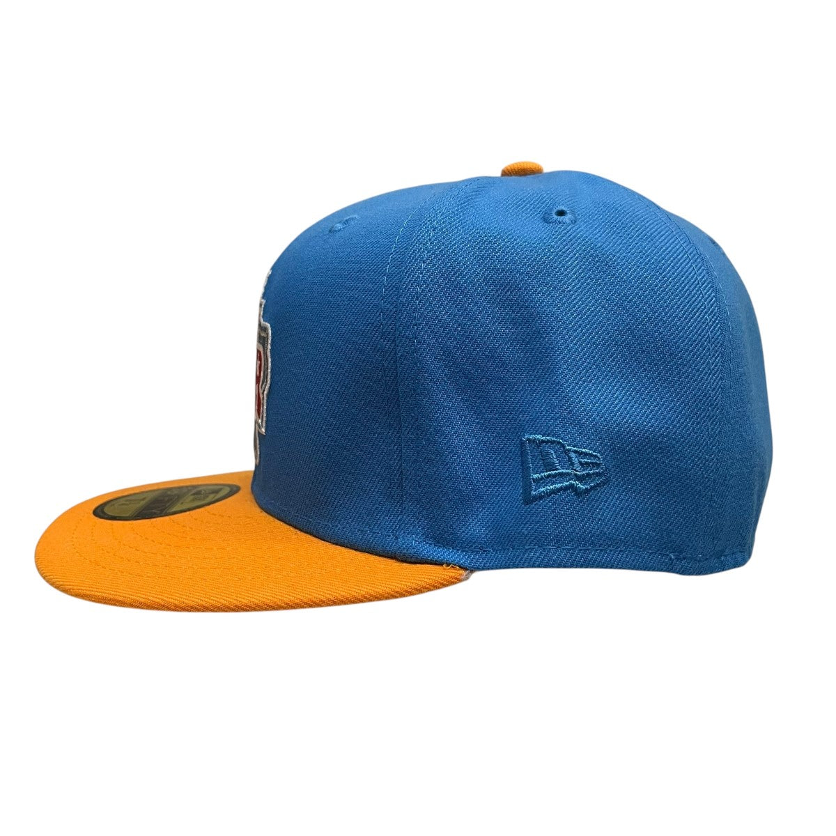 New Era(ニューエラ) キャップ ブルー×オレンジ サイズ 7 1/4
