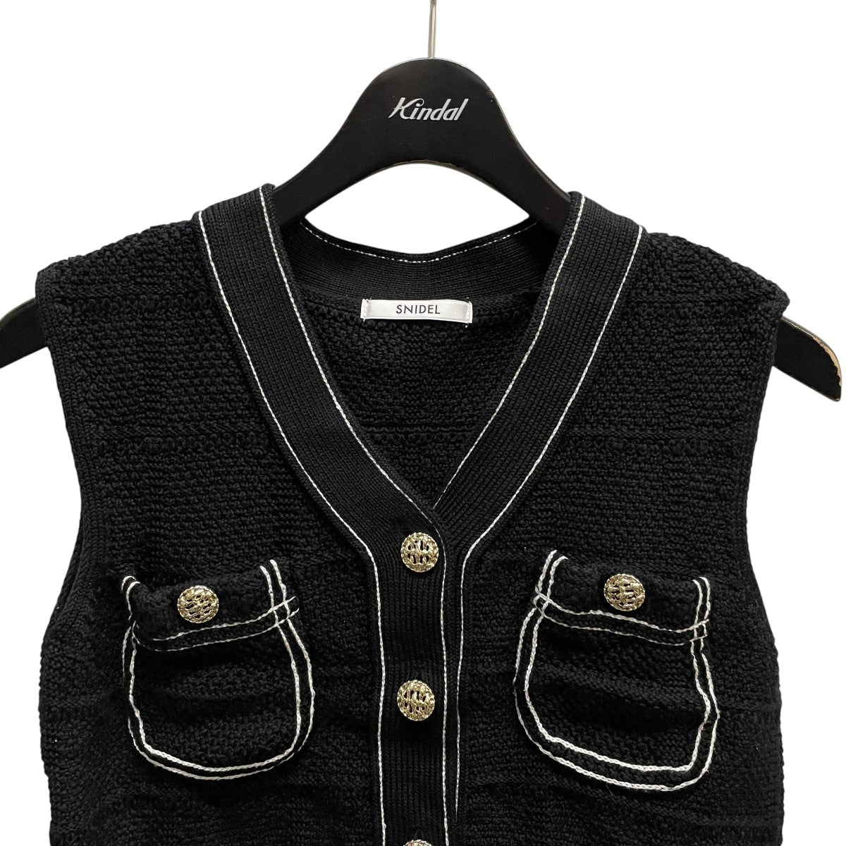 Snidel(スナイデル) Sustainableニットジレ SWNT254112 SWNT254112