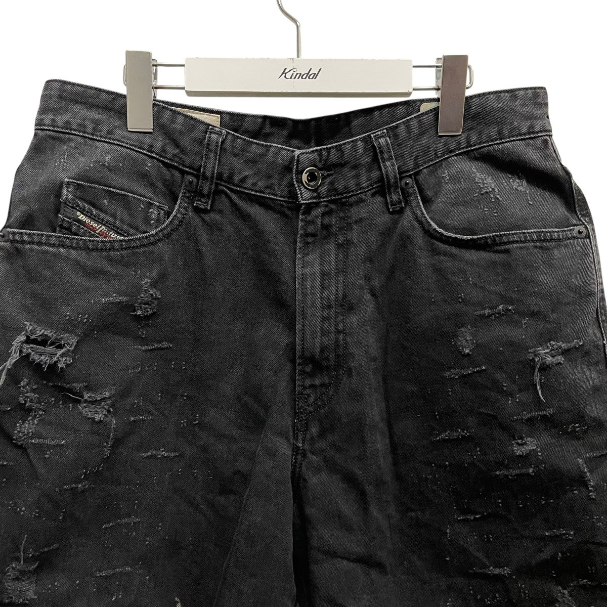 510u*専用 ディーゼル DIESEL クラッシュ ワイド ブラックデニム 510u*専用 ディーゼル DIESEL クラッシュ ワイド ブラックデニム