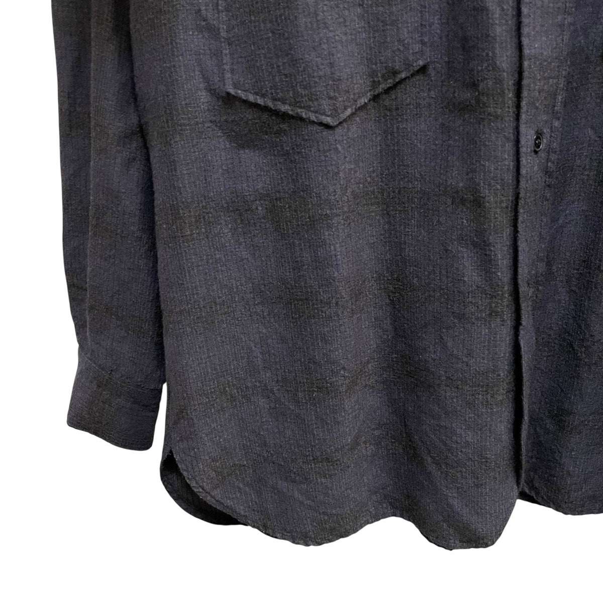 COMOLI コモリ　ウールシルクワークシャツ U03-02010 COMOLI＞ウールシルク ワークシャツ(U03-02010) | MAKES ONLINE