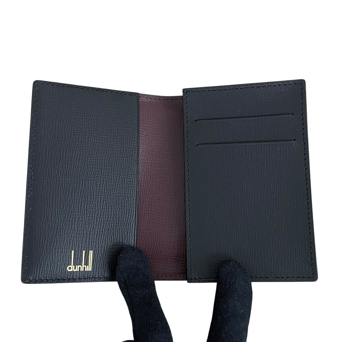 【新品未使用】ALFRED DUNHILL ダンヒル　名刺入れ オーストリッチ dunhill(ダンヒル) 名刺入れDUL2S847A DUL2S847A ブラック