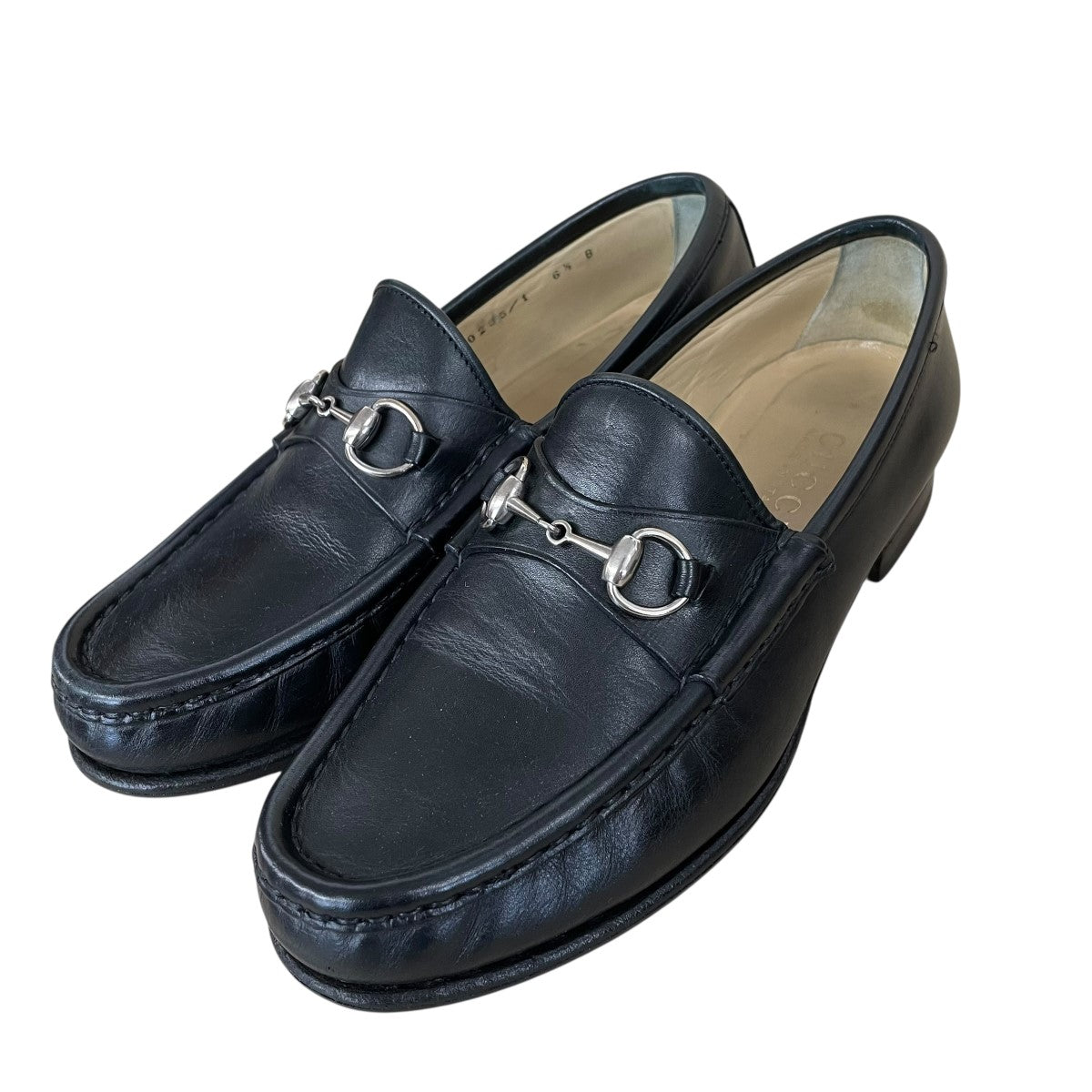 GUCCI(グッチ) ローファー100 0255 100 0255 ブラック サイズ 6