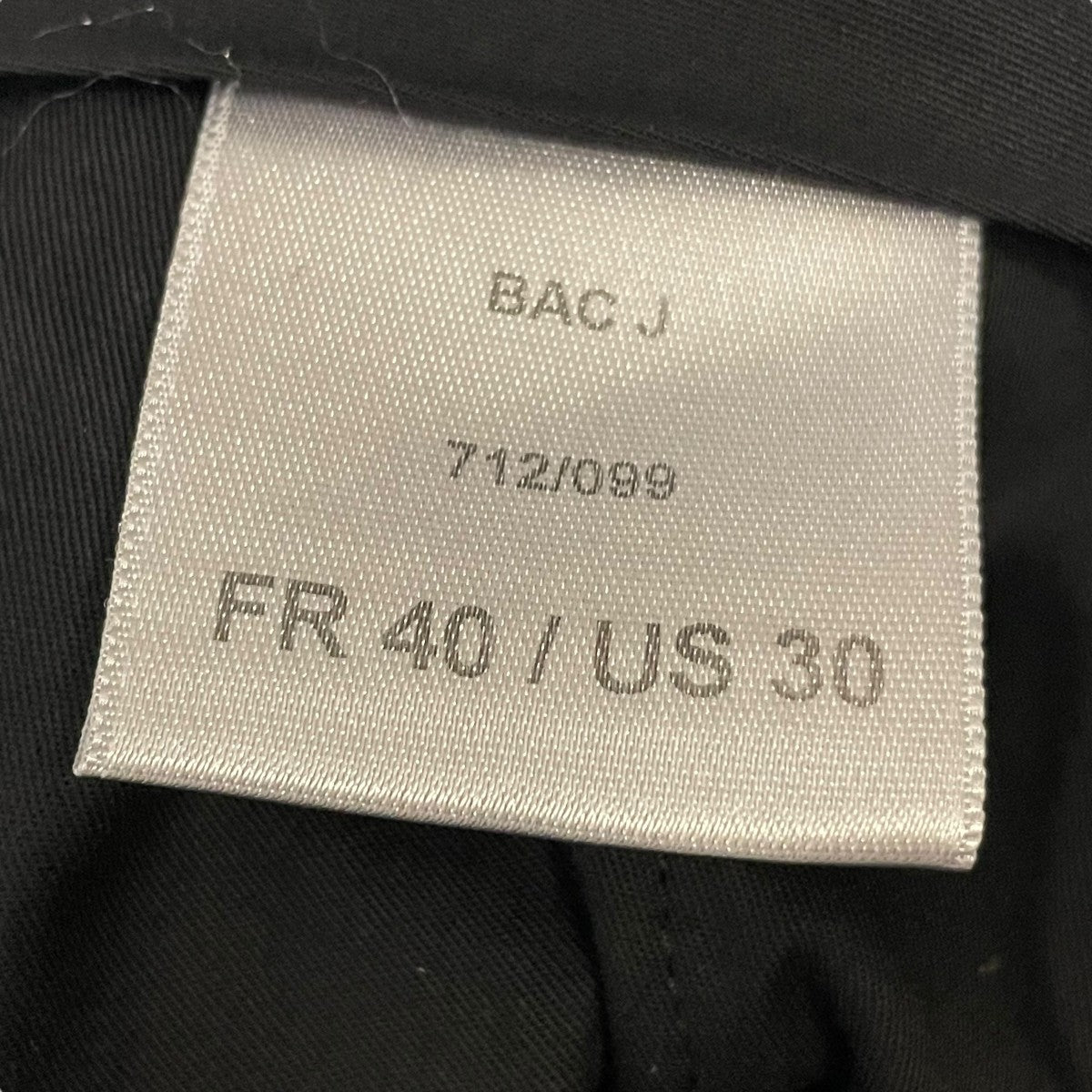 [新品] BERNARD ZINS BAC J ブラッシュドツイル 44 BERNARD ZINS(ベルナールザンス) スラックスパンツBAC J BAC J