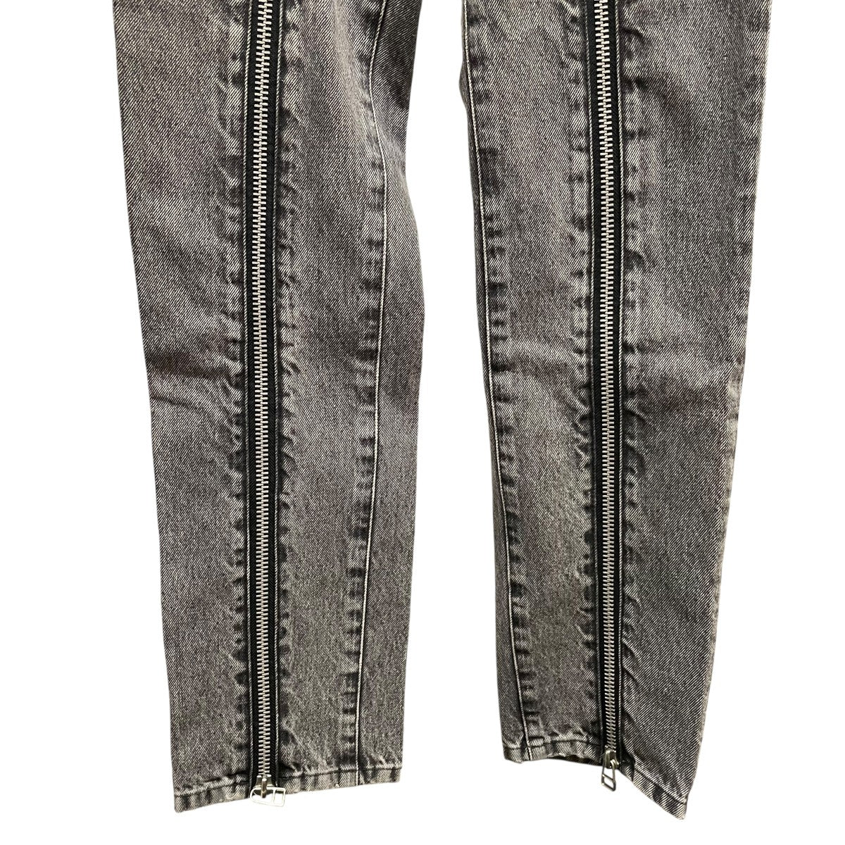 JOHN LAWRENCE SULLIVAN 19SSWASHED DENIM ZIPPED JEANSデニムパンツ2A026-0319-59 古着・中古-4枚目のアイテム画像