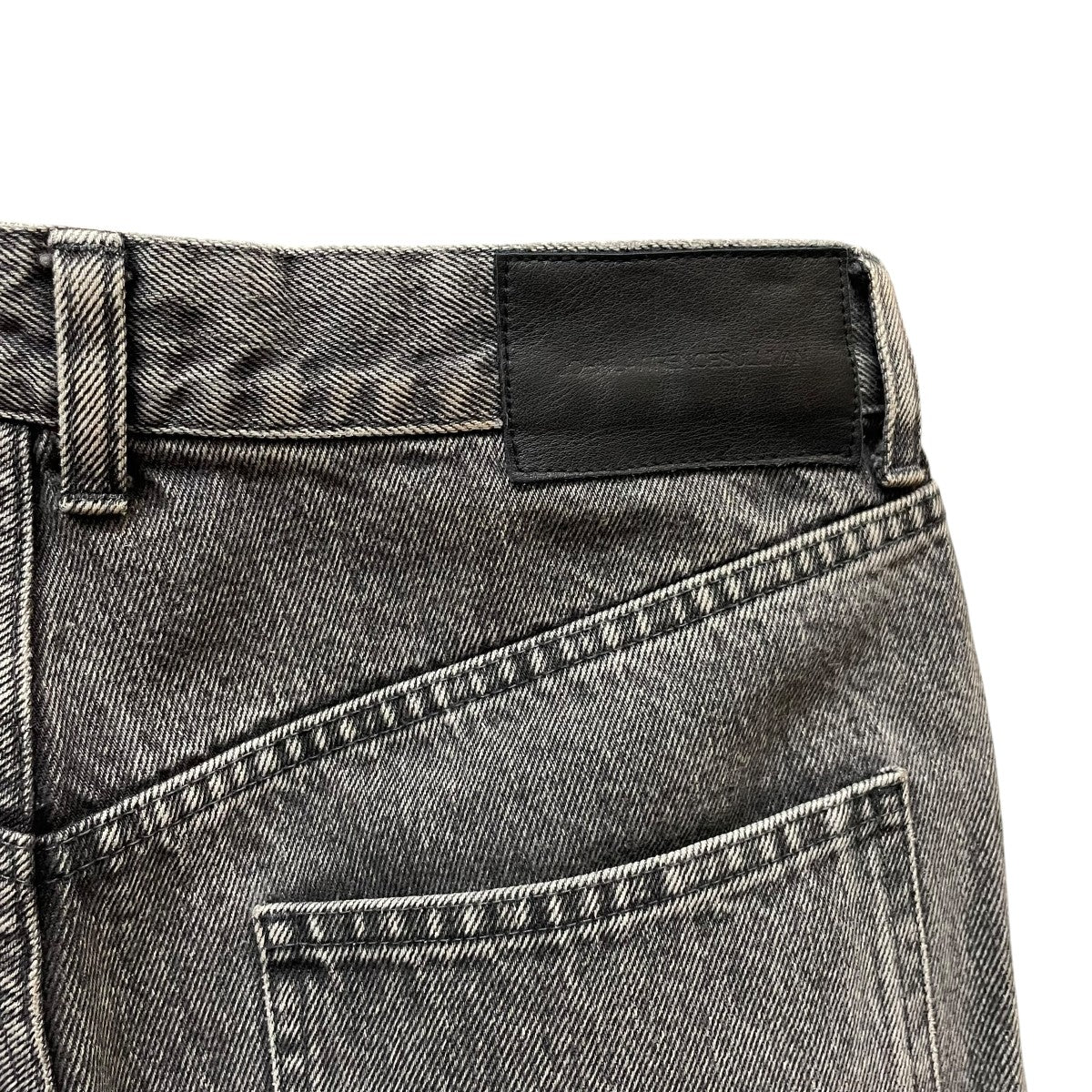 JOHN LAWRENCE SULLIVAN 19SSWASHED DENIM ZIPPED JEANSデニムパンツ2A026-0319-59 古着・中古-5枚目のアイテム画像