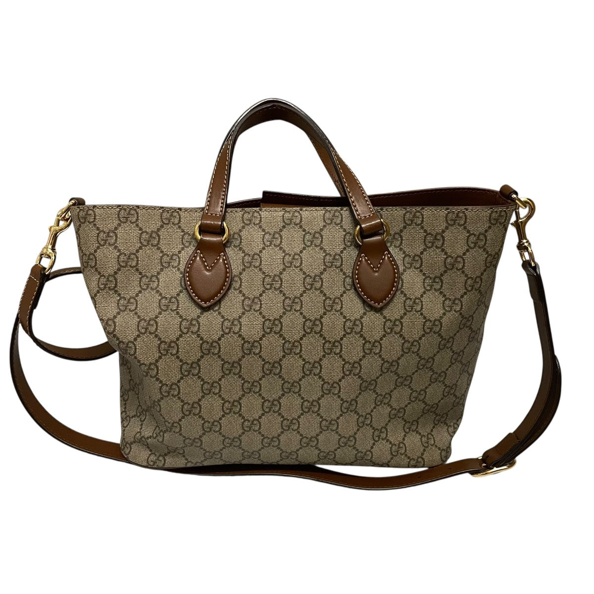 GUCCI(グッチ) GGスプリーム2WAYバッグ473887 473887 204991 ブラウン