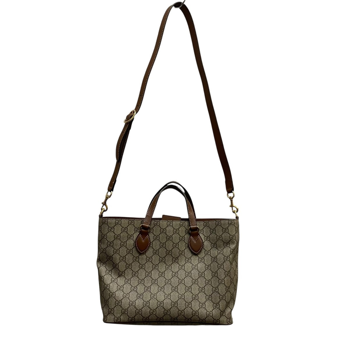 GUCCI(グッチ) GGスプリーム2WAYバッグ473887 473887 204991 ブラウン
