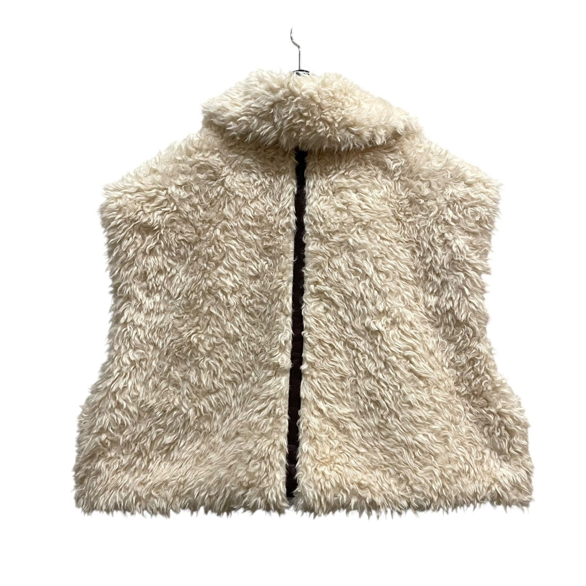美品✨ アメリ AMERI ASYMMETRY FUR VEST ファーベスト 中古・古着通販】AMERI (アメリ) REVERSIBLE MOTTLED FURVEST