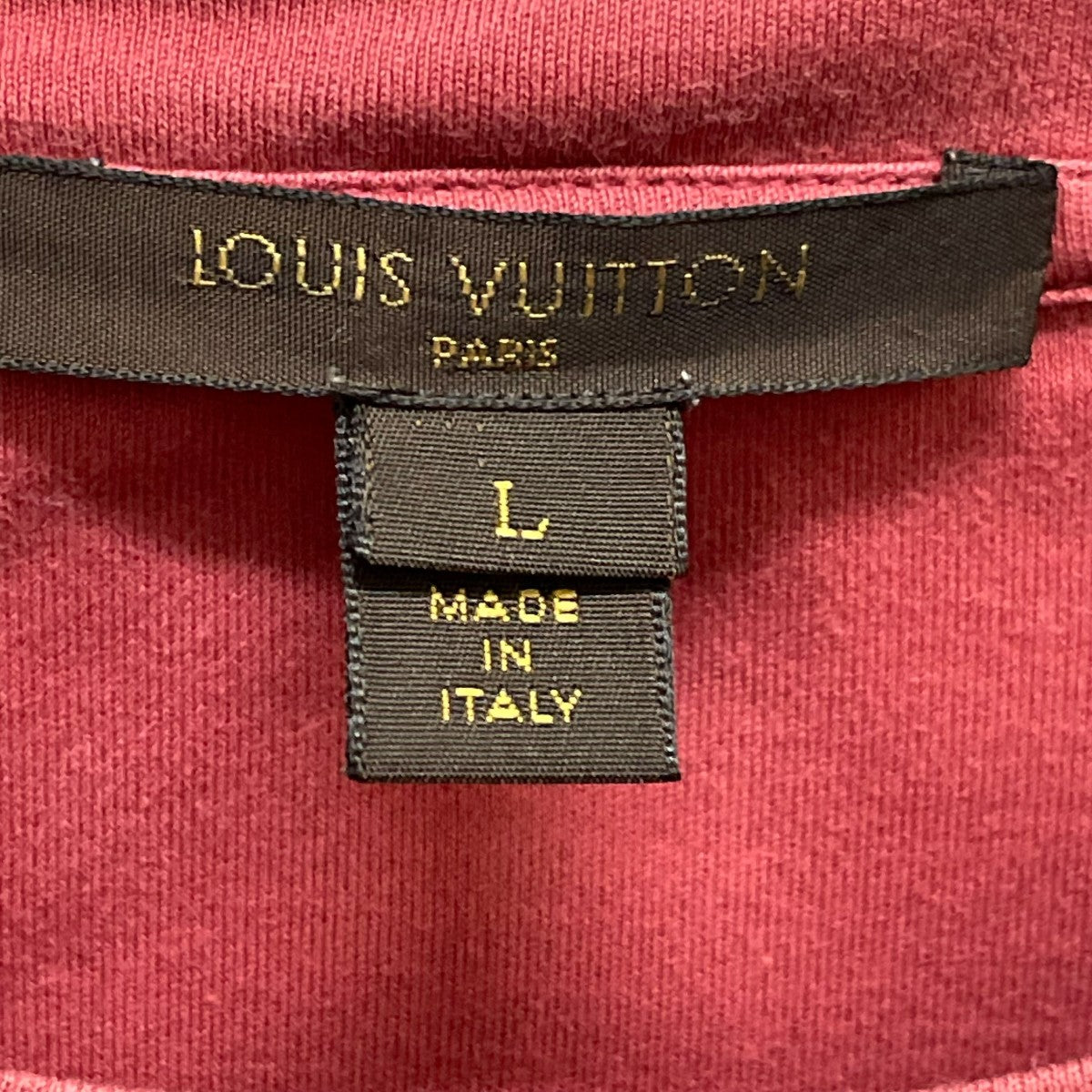 LOUIS VUITTON(ルイヴィトン) 長袖カットソー レッド サイズ L｜【公式