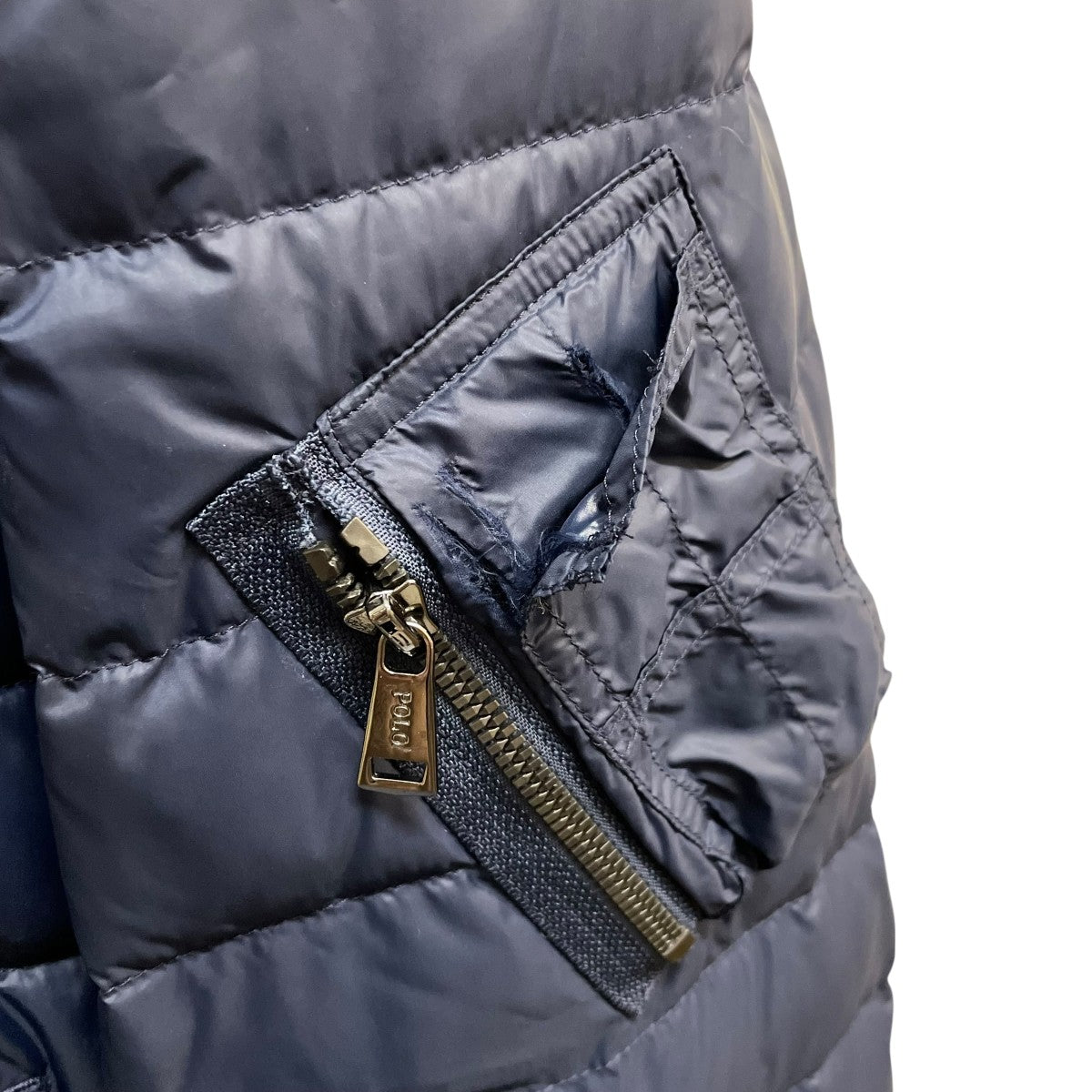 POLO RALPH LAUREN ネイビー ダウンジャケット Mサイズ POLO RALPH LAUREN(ポロラルフローレン) ダウンジャケット