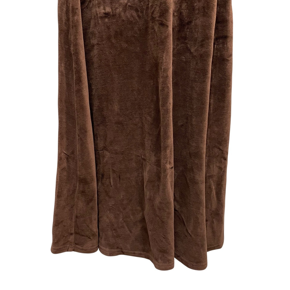 maison celon open neck velour dressCAR2323 古着・中古-5枚目のアイテム画像