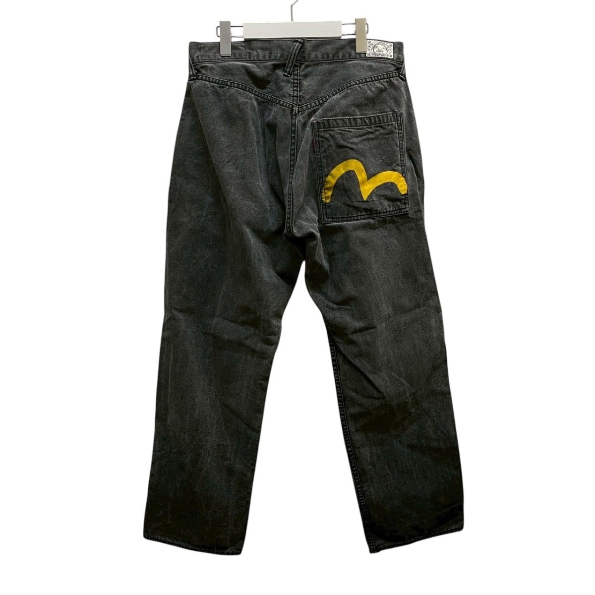 ▼希少 evisu エヴィス【38】SIOTANI デニムパンツ 大黒 赤カモ EVISU エヴィス 2001 No2 大黒 ビッグカモメ ペイント デニム