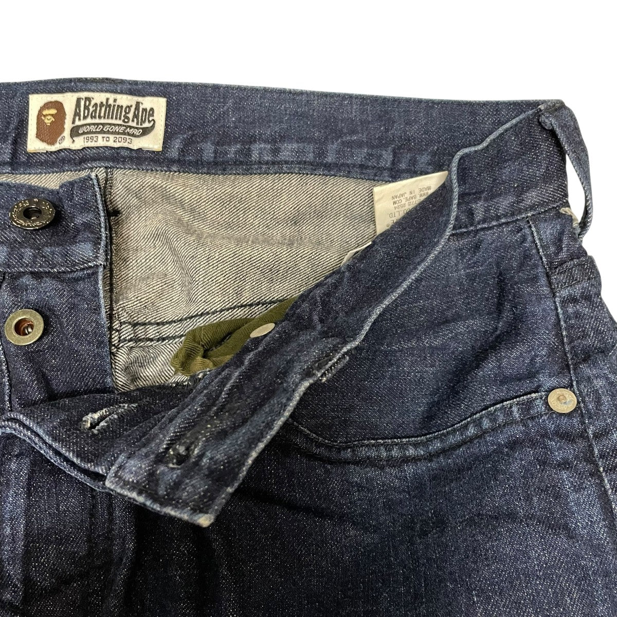 A BATHING APE(アベイシングエイプ) 00s Milo BananaEmbroideredデニム