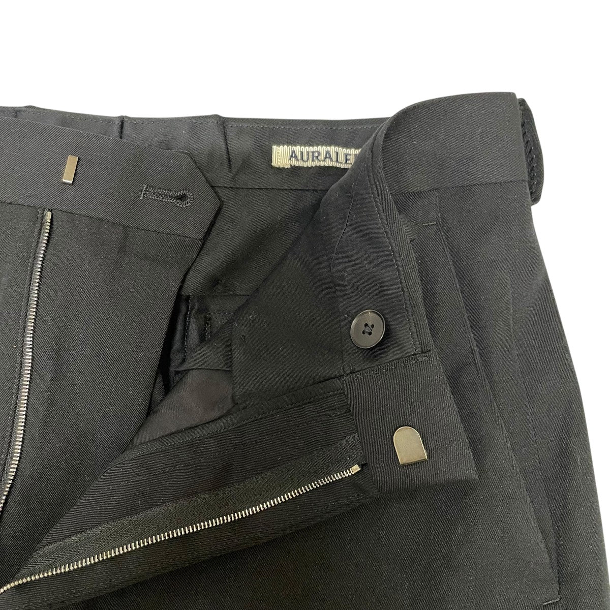 AURALEE(オーラリー) 25SSLIGHT WOOL MAX GABARDINE SLACKSパンツ