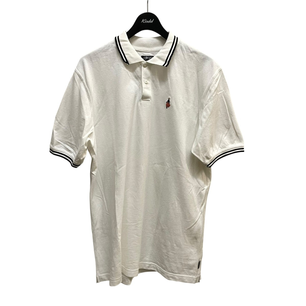 Stüssy 長袖ポロシャツ ホワイト stussy(ステューシー) ポロシャツ ホワイト サイズ XL｜【公式