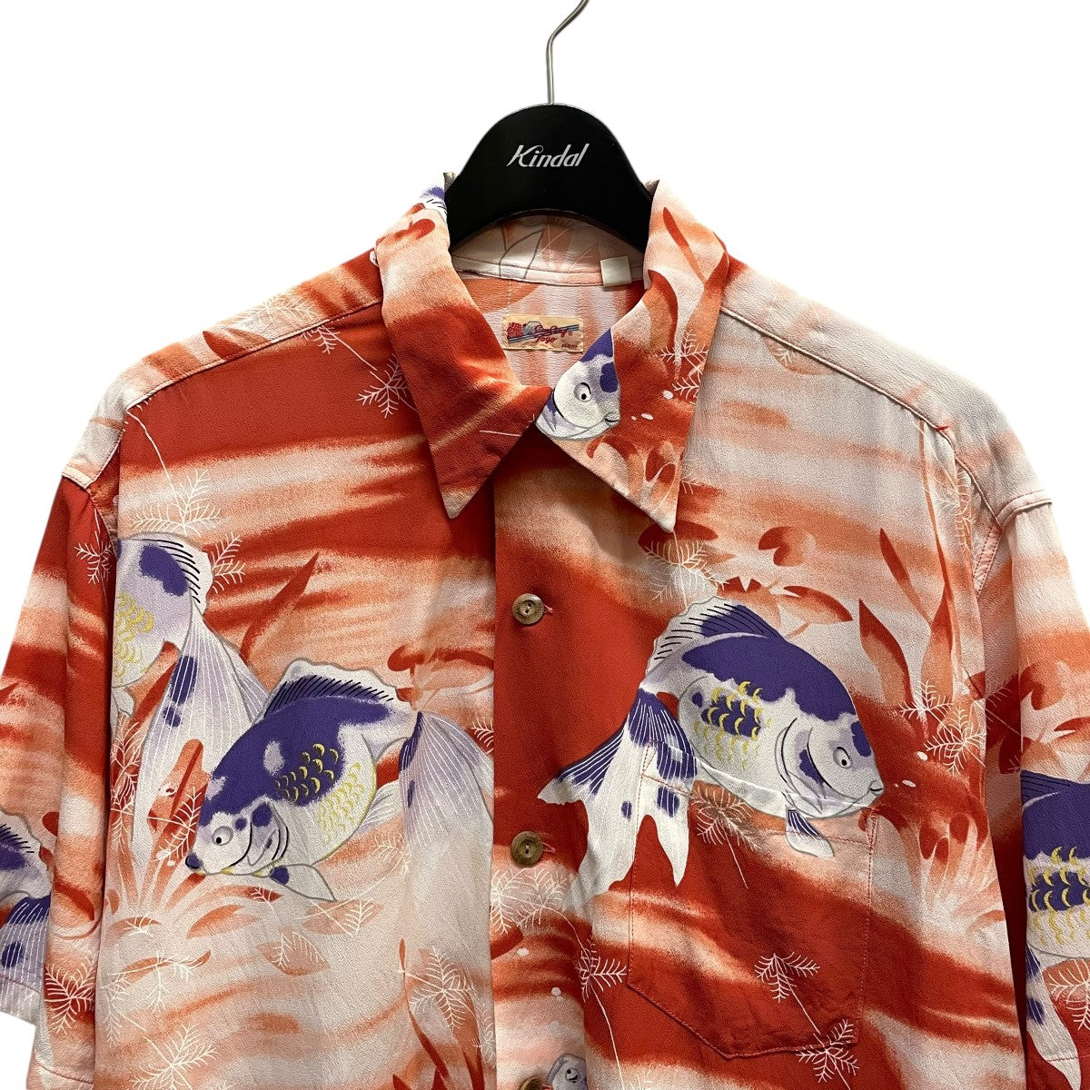 Sun Surf ｢GOLDFISH｣ KILOHANA アロハシャツ半袖シャツSS38802 古着・中古-3枚目のアイテム画像