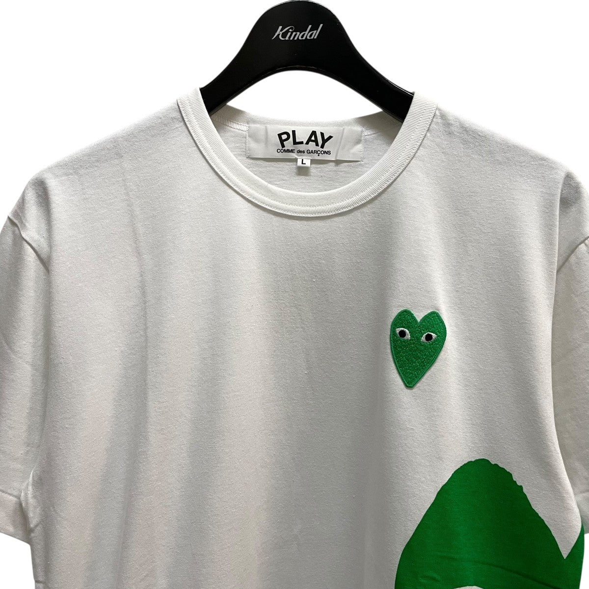 PLAY COMME des GARCONS 半袖カットソーAZ-T062 古着・中古-3枚目のアイテム画像