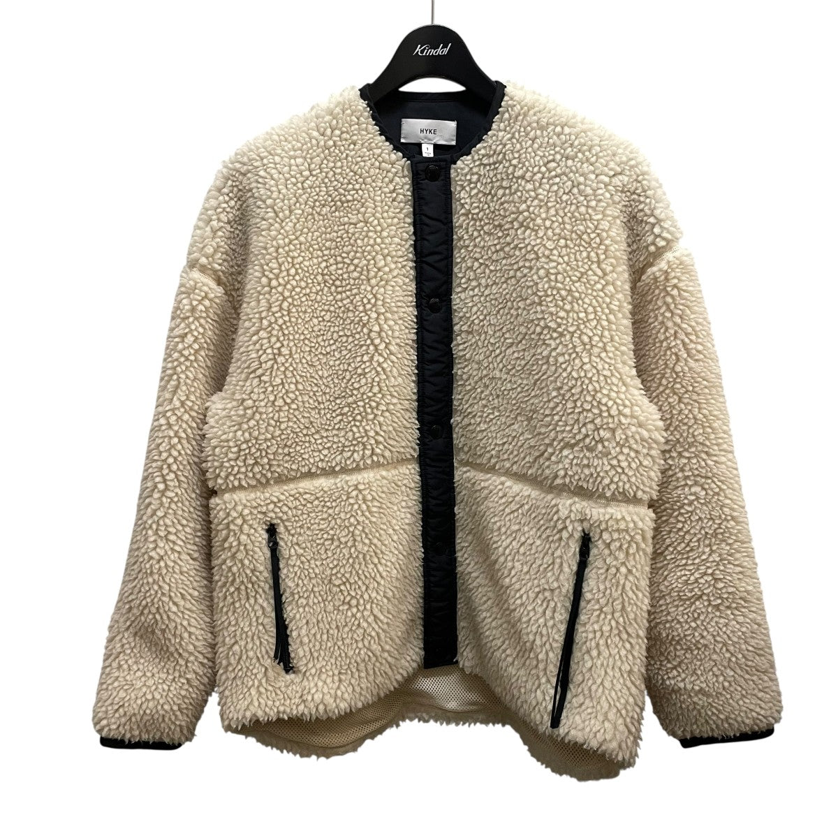 HYKE(ハイク) フリースジャケット202-17176 202-17176 アイボリー