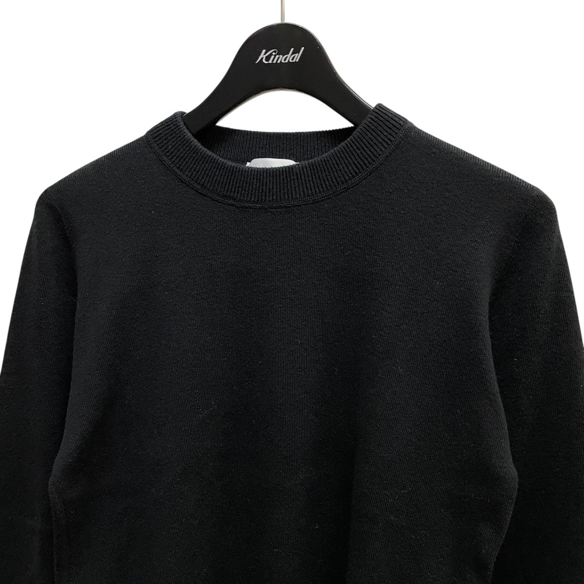 HYKE(ハイク) クルーネックニット202-11210 202-11210 ブラック