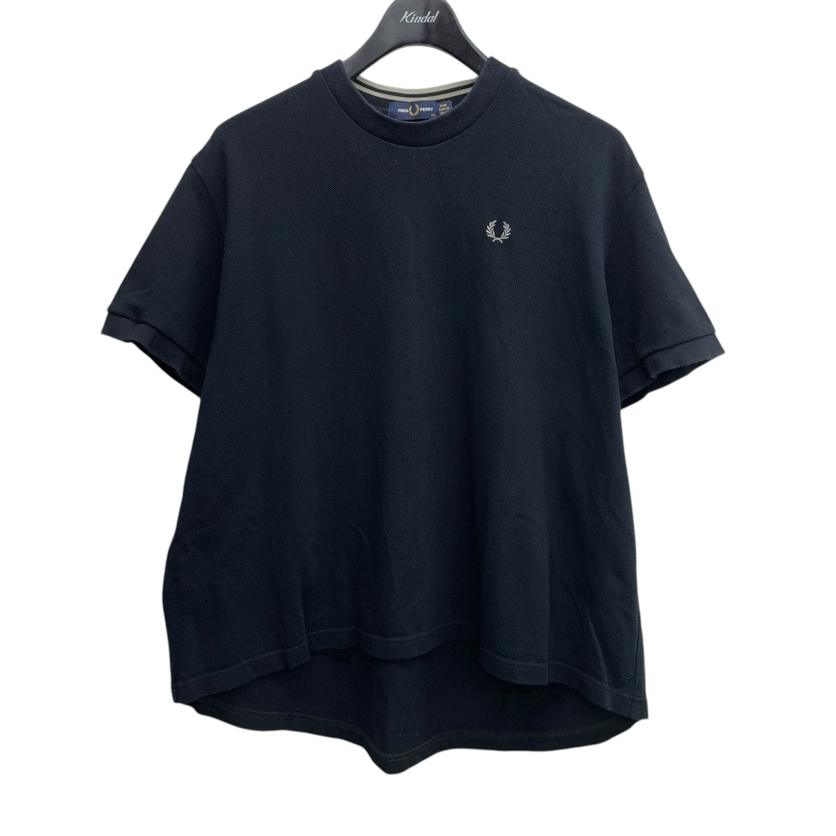 FRED PERRY Ray BEAMS 別注半袖カットソーFZ5426 Reluxed Pique T-shirt 古着・中古-1枚目のアイテム画像
