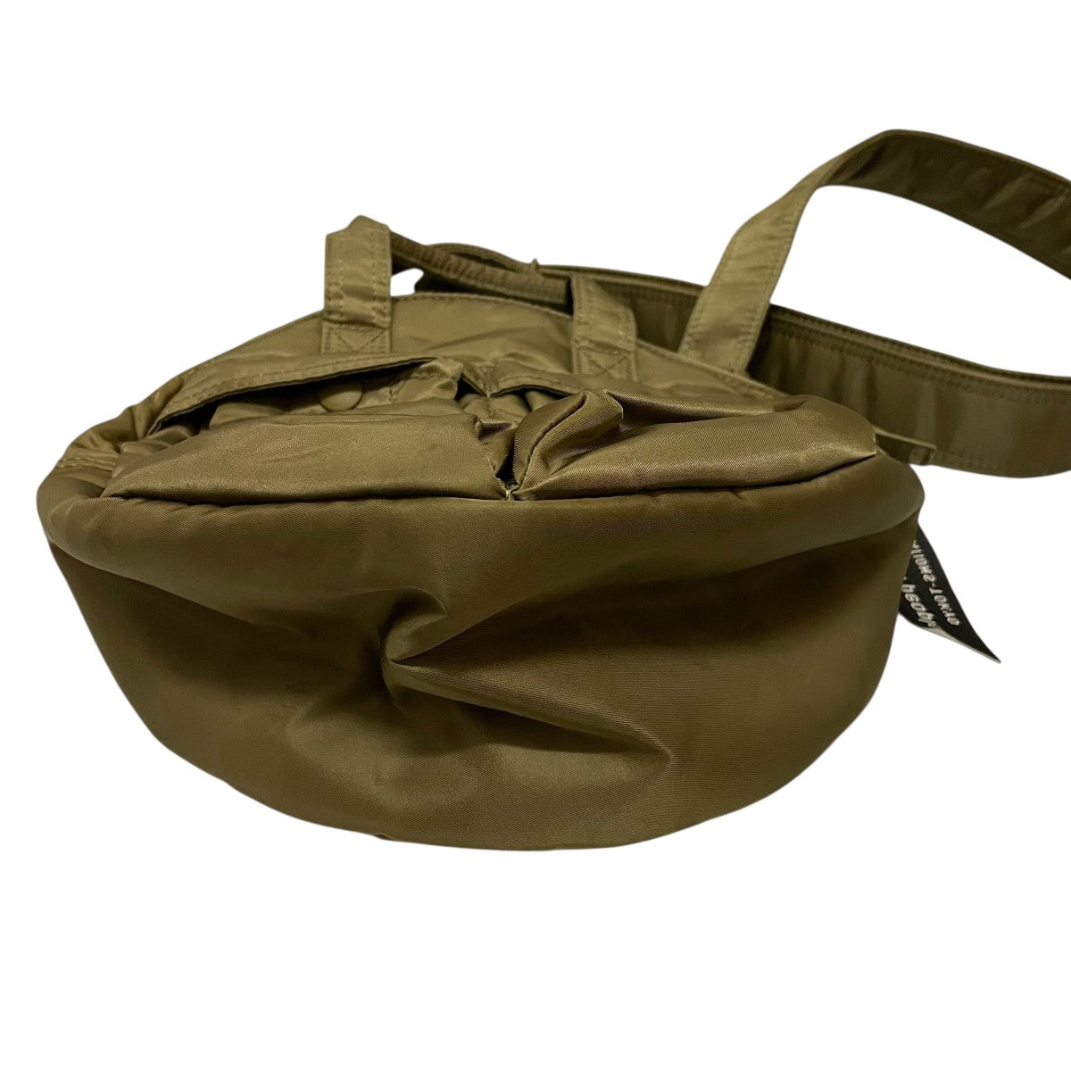 PORTER×beautiful people helmet bag in nylon twillショルダーバッグ