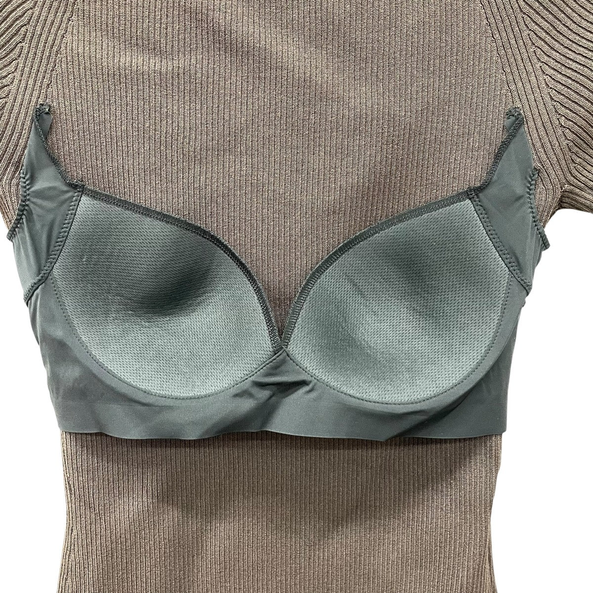 NICENICE MOMENT OPEN SHOULDER SHELL半袖ニット 古着・中古-5枚目のアイテム画像