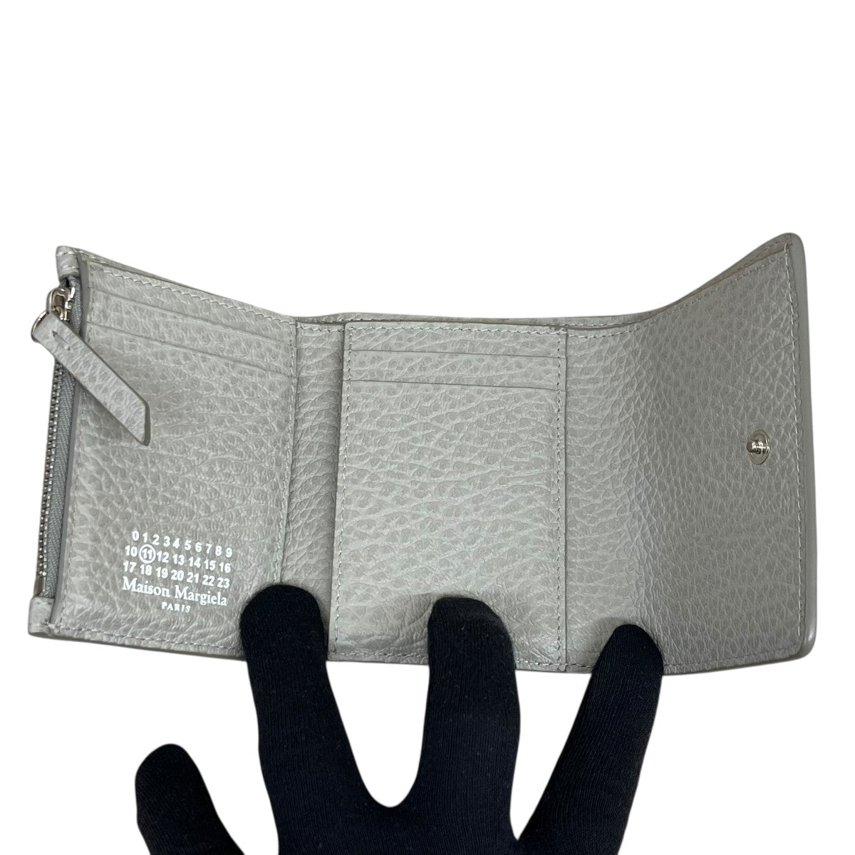 Maison Margiela 三つ折りレザーウォレット 古着・中古-3枚目のアイテム画像