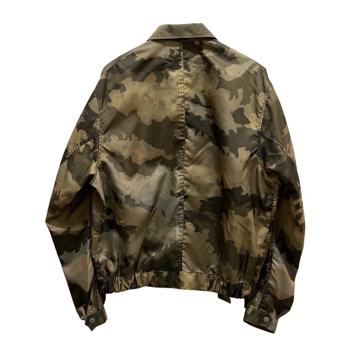 メゾンキツネ　MAISON KITSUNE ナイロンジャケット　L アウトレット】MAISON KITSUNE メゾンキツネ ナイロンジャケット