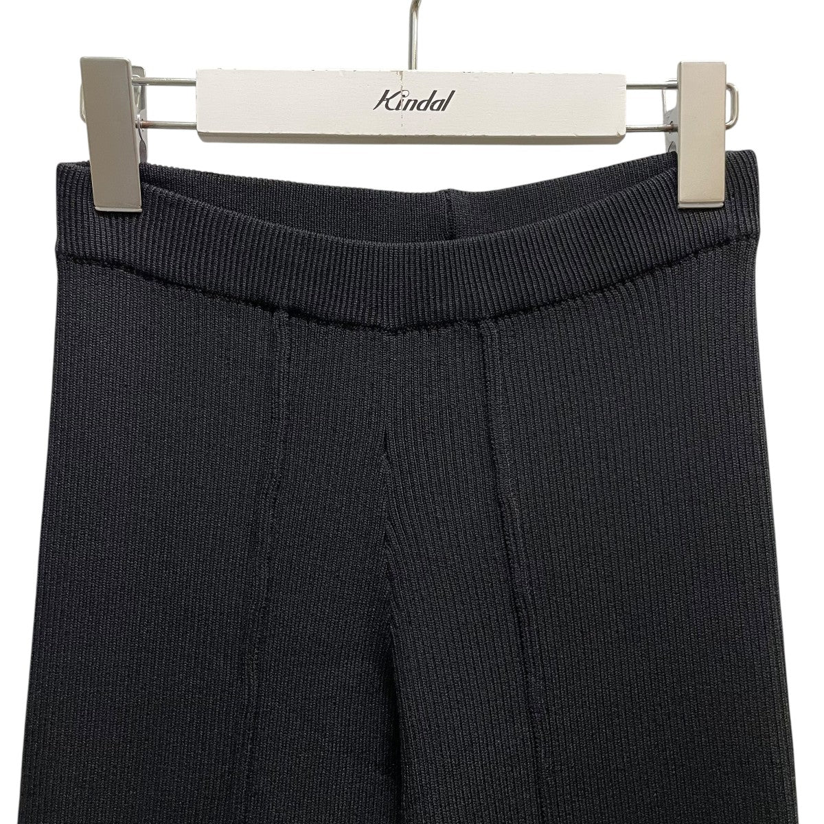 スドーク　ニットパンツ パンツ soduk/スドーク/colored stitch slit knit trousers