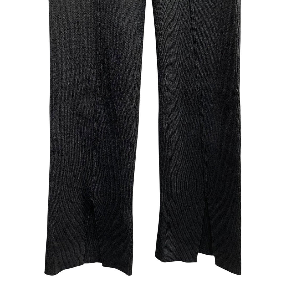 スドーク　ニットパンツ パンツ soduk/スドーク/colored stitch slit knit trousers
