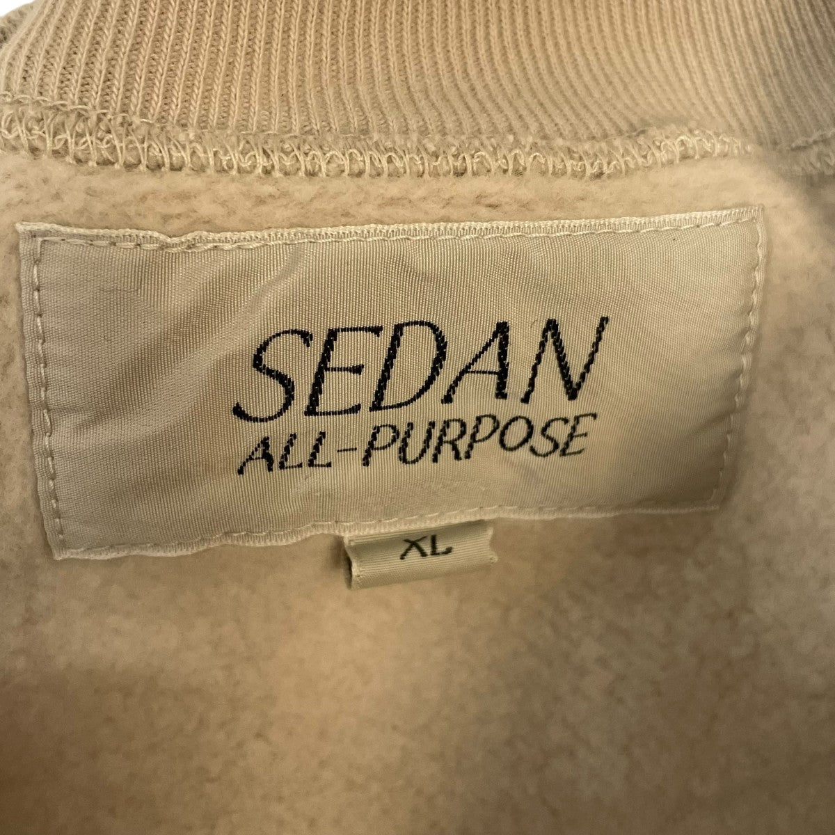 SEDAN ALL-PURPOSE Logo Crewneck Sweatshirt裏起毛スウェットSD21F-CT10 OG 古着・中古-7枚目のアイテム画像